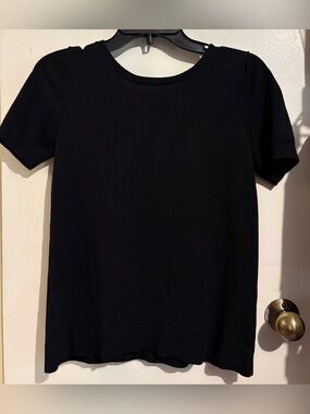ANN Taylor LOFT KEYHOLE BACK TIE DRESSY TOP XS